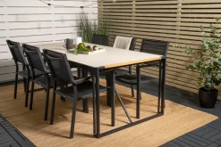 Garden Prestige Matgrupp 'Umeå' - Svart