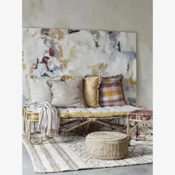 Madam Stoltz Matta 'Cotton' 180x270cm - Natur