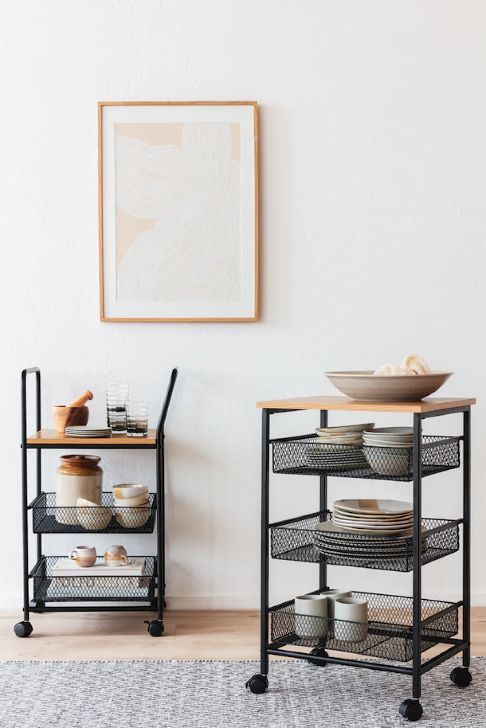 Reforma Matta 'Cozy Luxury' 160x230cm - Grå/Vit