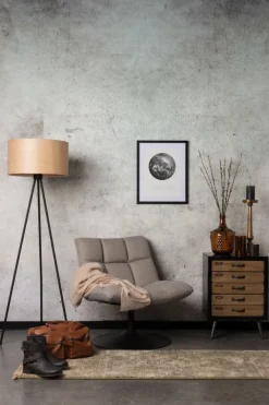 Dutchbone Matta 'Shisa' 67x245 - Forest/Beige