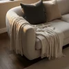 Reforma x Trendcarpet Muslinpläd 'Dorena' 130x170cm - Grå
