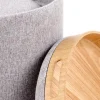 Reforma 2-pack Sittpuff/Sidobord 'Aviko' - Grå