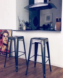 KDESIGN Pall 'Montmartre' 77cm - Stål