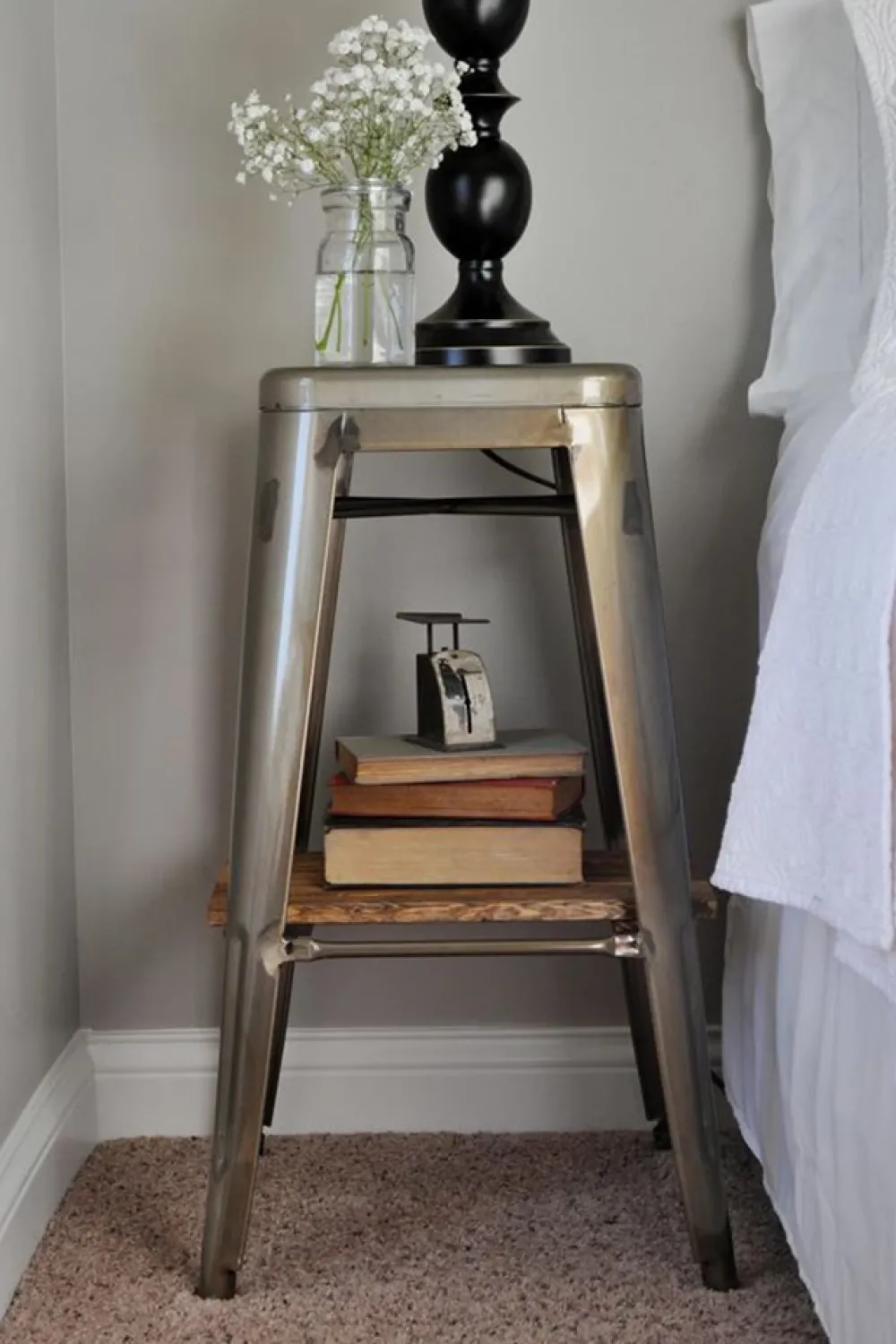 KDESIGN Pall 'Montmartre' 77cm - Stål
