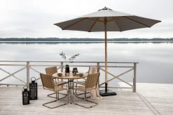 Garden Prestige Parasoll 'Dubrovnik' - Grå