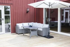 Garden Prestige Parasoll 'Fagersta' - Vit