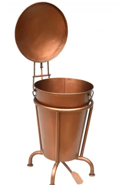 Trademark Living Pedalhink 'Klapp' - Koppar