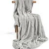 Reforma x Trendcarpet Pläd 'Aranga Super Soft Throw' 130x170cm - Grå