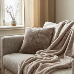 Reforma x Trendcarpet Pläd 'Aranga Super Soft Throw' 130x170cm - Brun