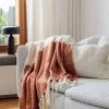 Reforma x Trendcarpet Pläd 'Carrie' 130x170cm - Rosa