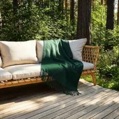 Reforma x Trendcarpet Pläd 'Samantha' 130x170cm - Grön
