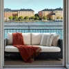 Reforma x Trendcarpet Pläd 'Samantha' 130x170cm - Koppar