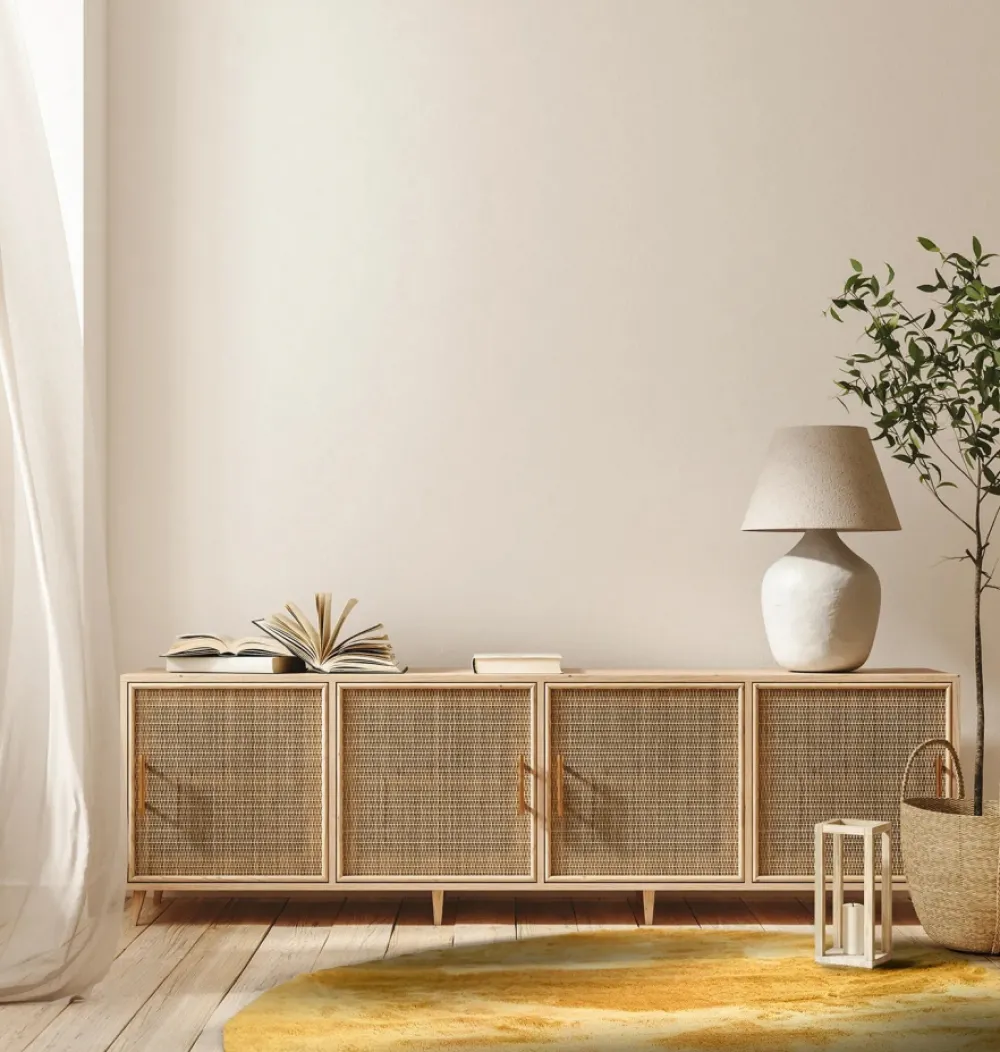 Reforma x Trendcarpet Rund matta 'Aranga Super Soft' 200cm - Gul