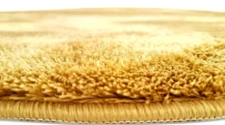 Reforma x Trendcarpet Rund matta 'Aranga Super Soft' 200cm - Gul