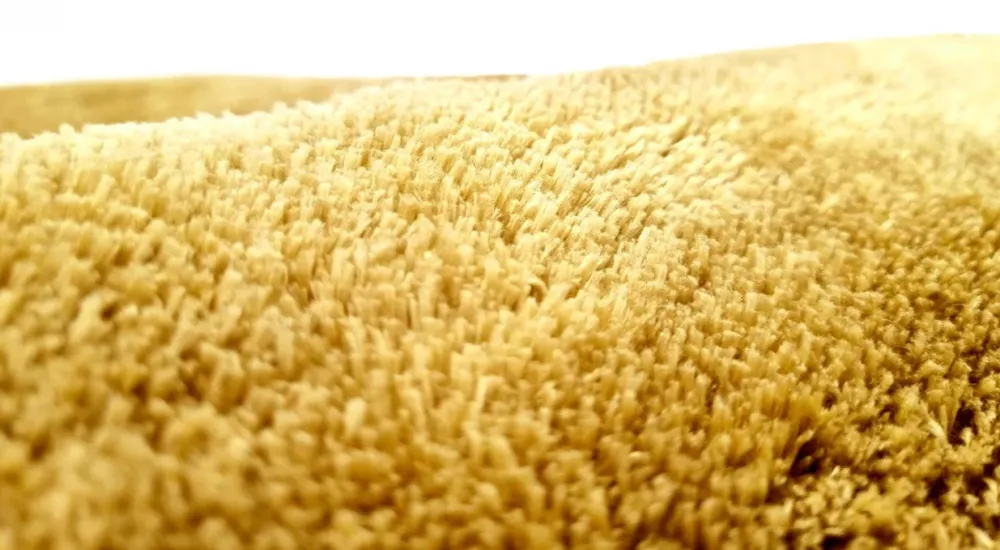 Reforma x Trendcarpet Rund matta 'Aranga Super Soft' 200cm - Gul