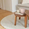 Reforma x Trendcarpet Rund matta 'Avafors' - Beige