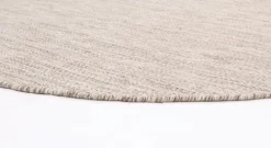 Reforma x Trendcarpet Rund matta 'Dhurry' - Beige