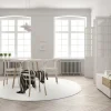 Reforma x Trendcarpet Rund matta 'Hamilton' - Vit