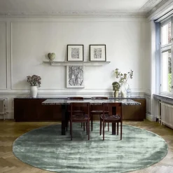 Reforma x Trendcarpet Rund matta 'Jodhpur' - Grön