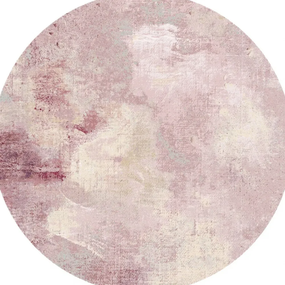 Reforma x Trendcarpet Rund matta 'Mogoro' 240cm - Rosa