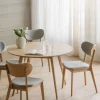 Rowico Home Runt Matbord 'Yumi' Runt 115cm - Ek