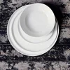 Olsson & Jensen Serveringsfat 'Boho white' - Vit