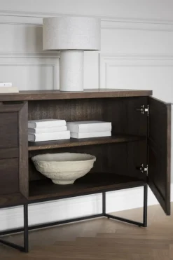 Rowico Home Sideboard 'Everett' - Brun
