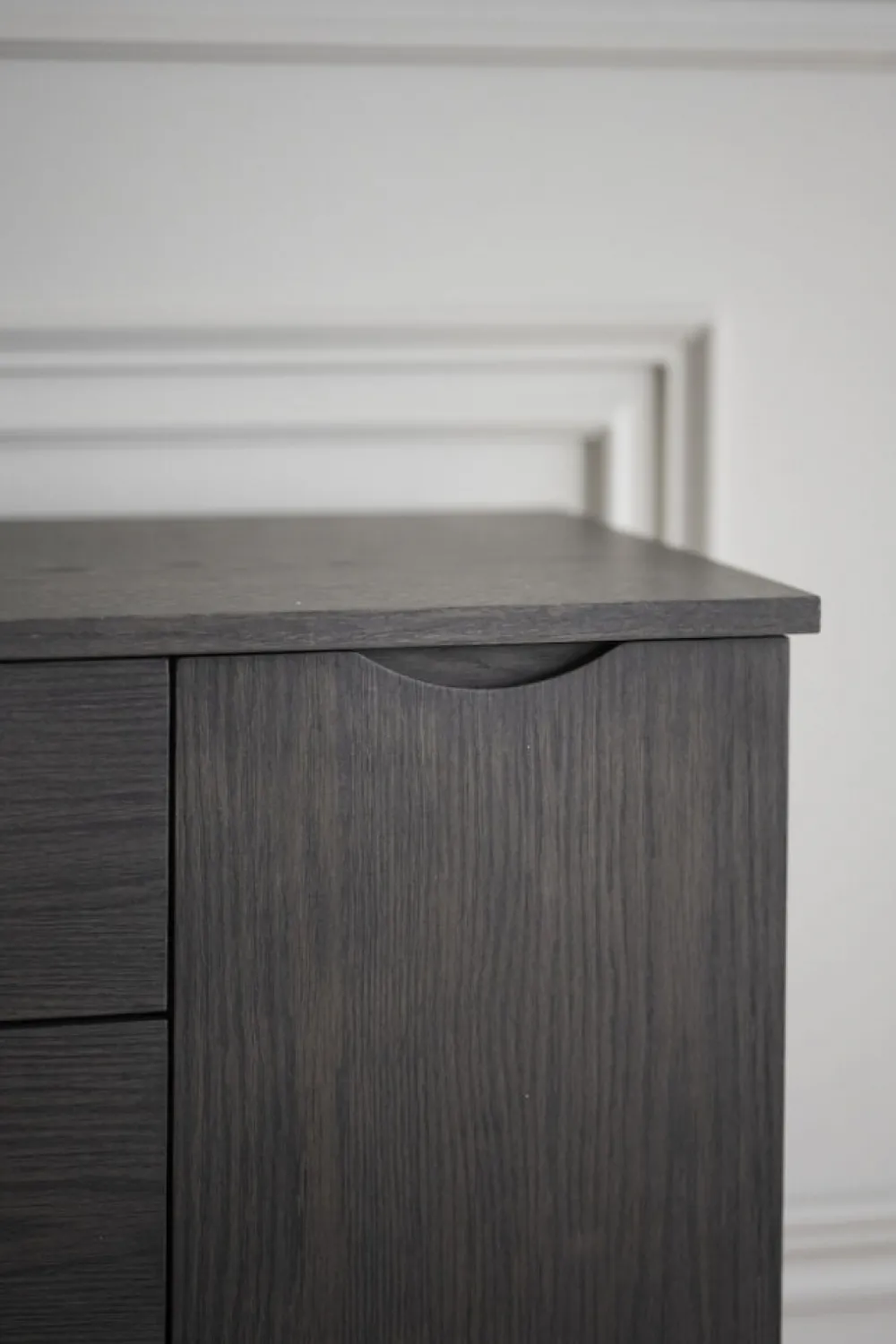 Rowico Home Sideboard 'Filippa' 122x85cm - Mörk ek