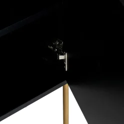 Reforma Sideboard 'Frölunda' - Svart/Guld