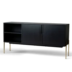 Reforma Sideboard 'Frölunda' - Svart/Mässing