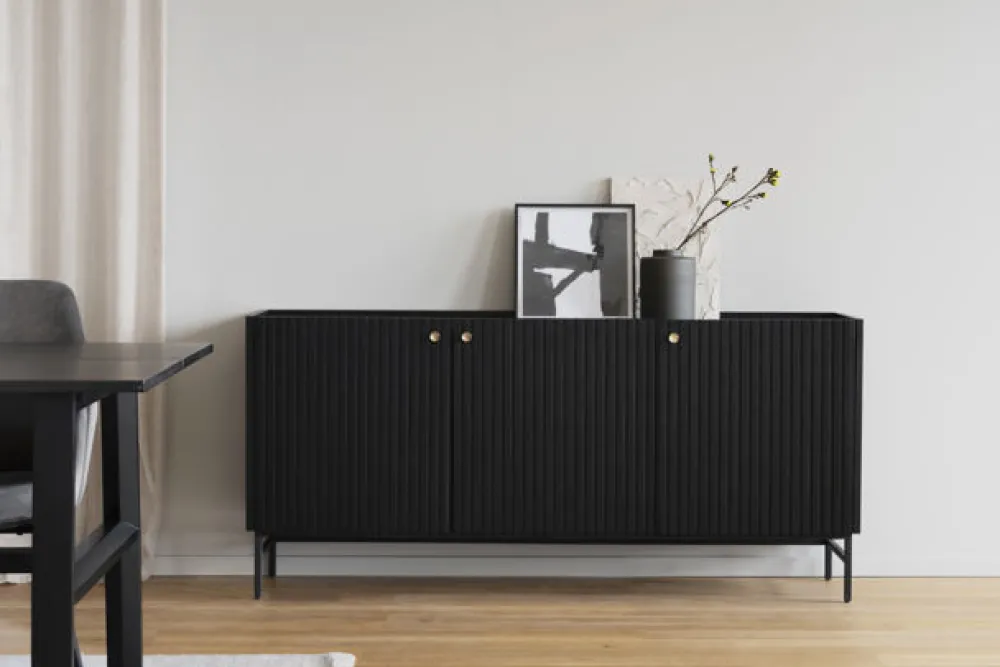Rowico Home Sideboard 'Halifax' - Svart