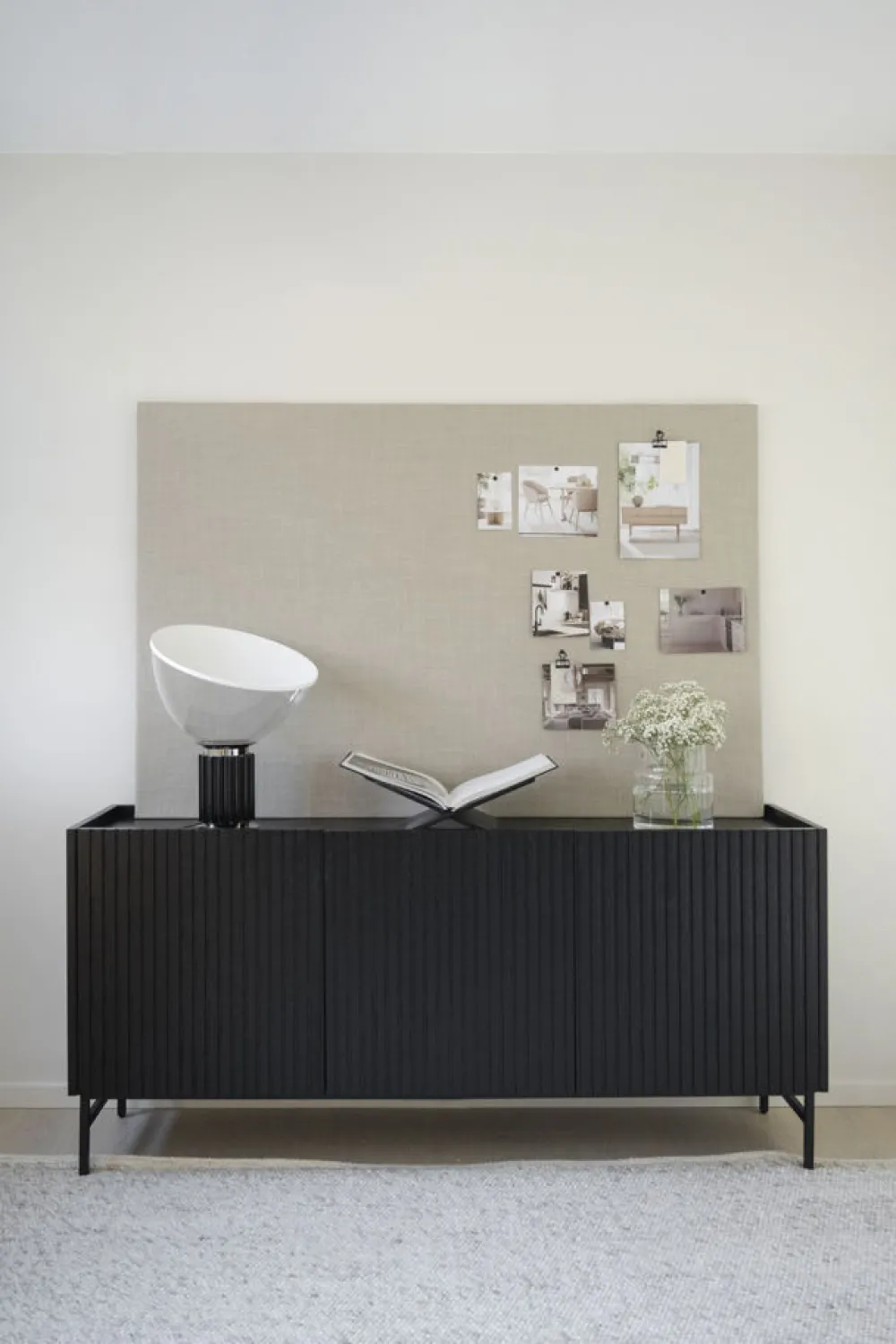 Rowico Home Sideboard 'Halifax' - Svart