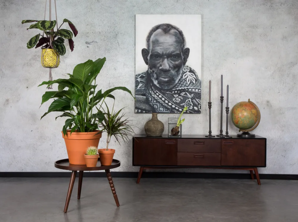 Dutchbone Sideboard 'Juju' Low - Valnöt
