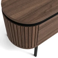 Reforma Sideboard 'Kärra' - Valnöt/Svart