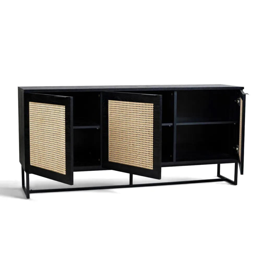 Reforma Sideboard 'Sailor' - Svart/Natur