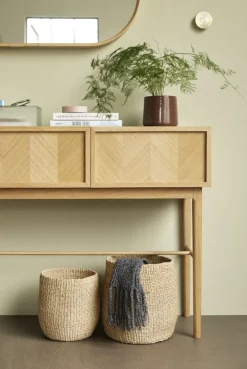 Hübsch Sidebord 'Herringbone' - Ek