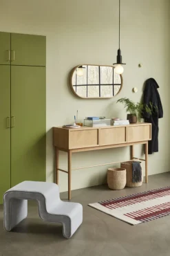 Hübsch Sidebord 'Herringbone' - Ek