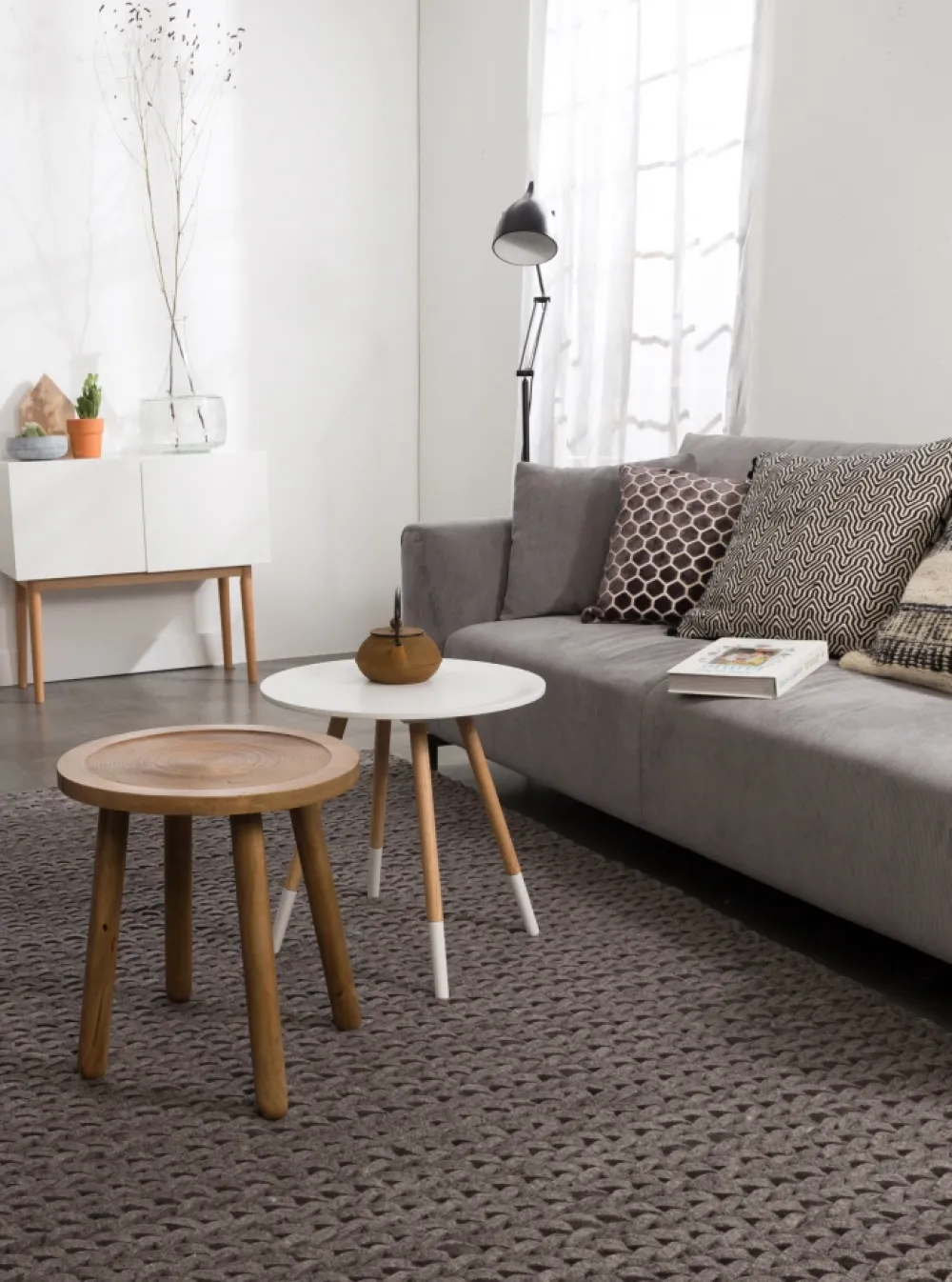 Zuiver Sidobord 'Dendron' L - Natur