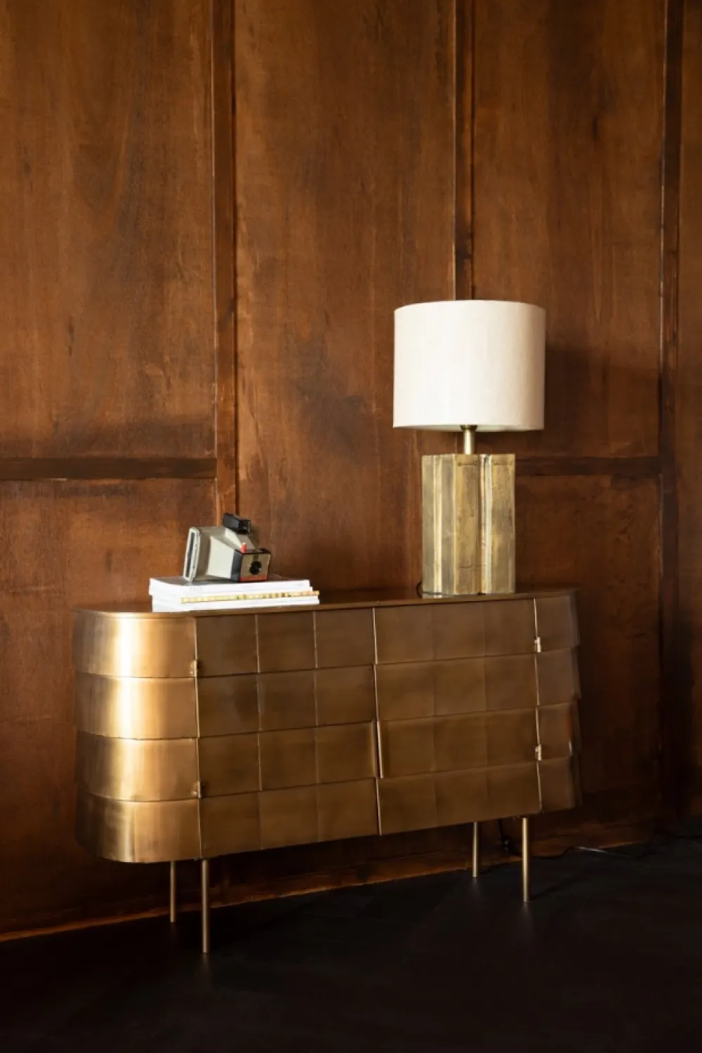 Zuiver Sidobord 'Hanna' - Guld