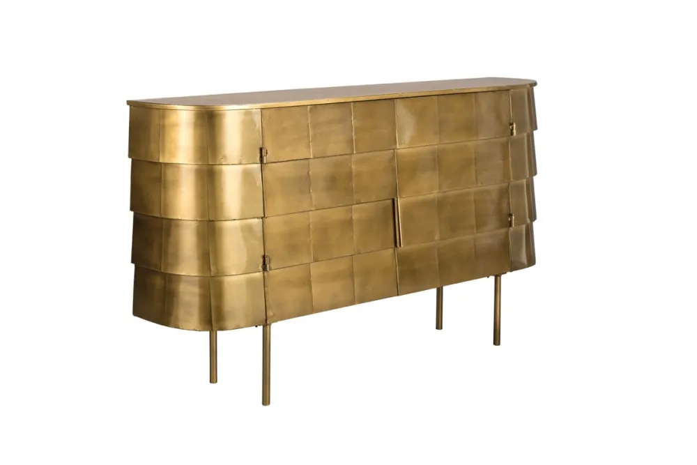 Zuiver Sidobord 'Hanna' - Guld