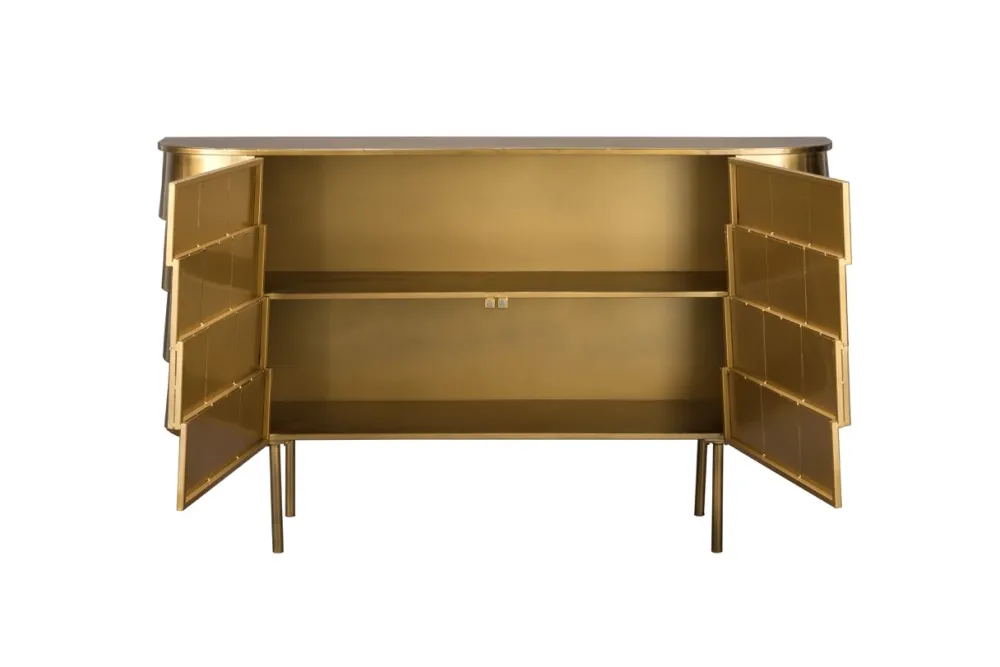 Zuiver Sidobord 'Hanna' - Guld