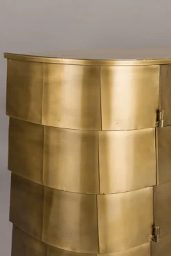 Zuiver Sidobord 'Hanna' - Guld