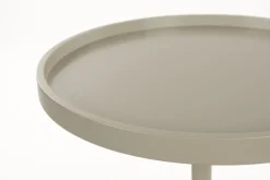 Zuiver Sidobord 'Jason' Ø46 cm - Beige