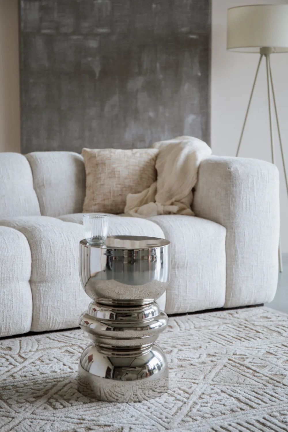 Reforma Sidobord ‘Kinga’ - Silver
