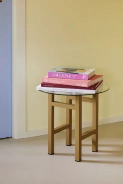 Hübsch Sidobord 'Olive' - Natur