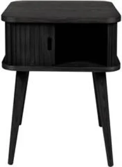 Zuiver Sidobord/Sängbord 'Barbier' - Svart