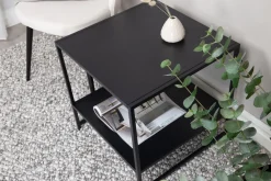 Atelier Nordic Sidobord 'Strömstad' 51x51cm - Svart