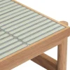 Hübsch Sidobord 'Tile' - Mint