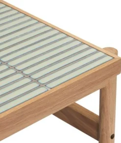 Hübsch Sidobord 'Tile' - Mint