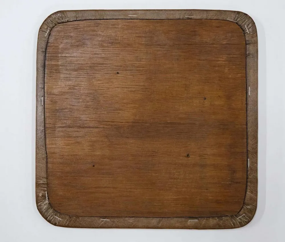 Vintage Sittdyna 'Sitt' 30cm - Läder